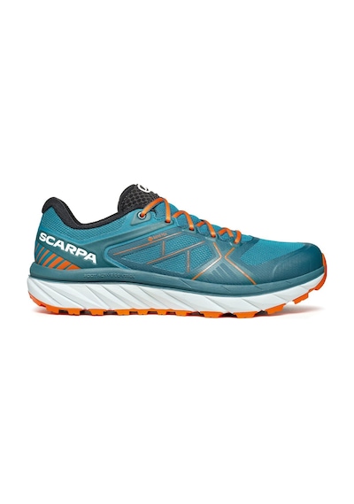 Scarpa Spin Infinity Gore-tex Erkek Koşu Ayakkabısı Lake Blue - Orange