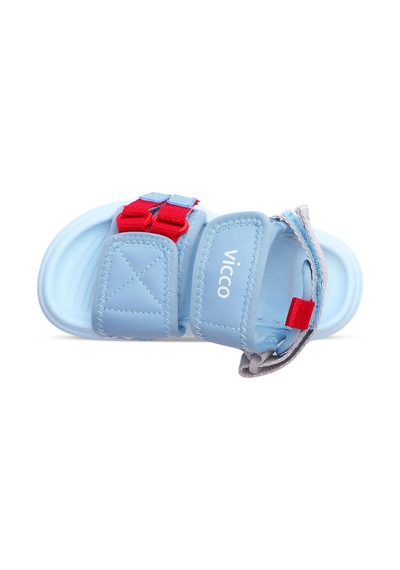Vicco Juju Cırtlı Hafif Taban Erkek Çocuk Sandalet 321.24y.206 Mavi