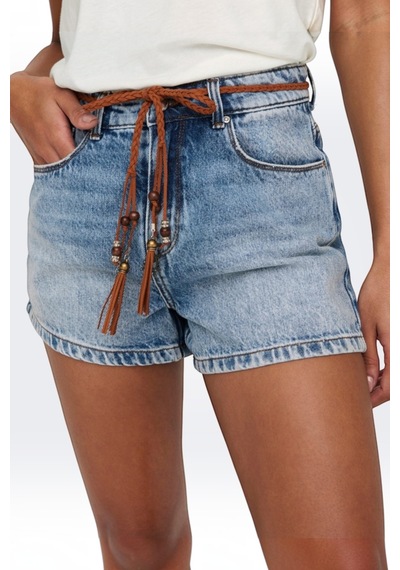 Only Onlkelly Hw Shorts Dnm Azg017 Kadın Mavi Şort - 15221469
