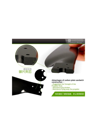 T-motor 29x9.5 Karbon Pervane (Sağ&Sol Çift)