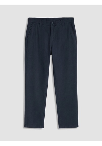 Lcw Vision Lacivert Regular Fit %100 Keten Erkek Pantolon
