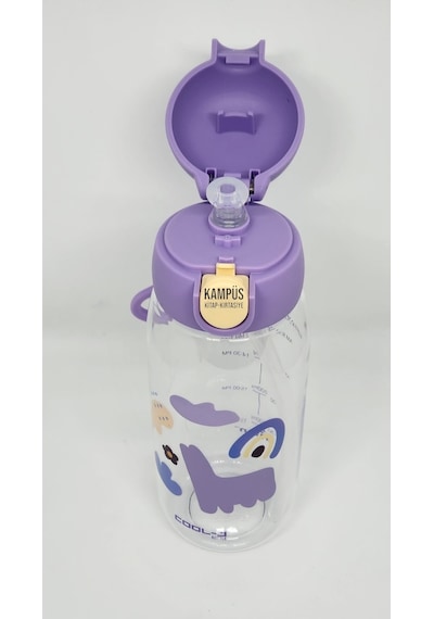 Gıpta Cool-J Medium 600 Ml Lila Kilitli Tritan K7551 Matara