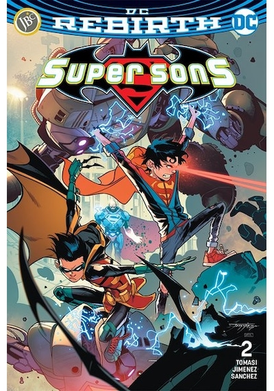 DC Rebirth-Super Sons Sayı 2 - Peter J. Tomasi - JBC Yayıncılık