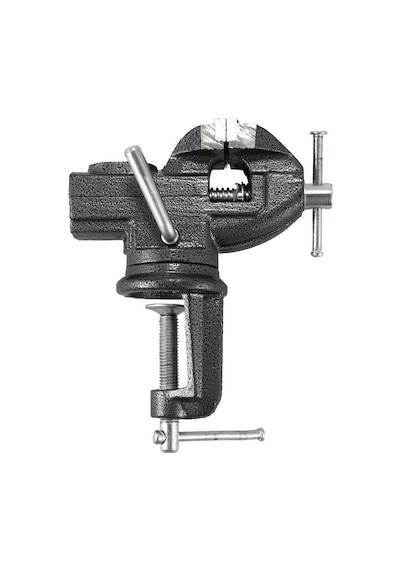 Steiner 60 Mm Dönerli Örslü Mini Masa Ve Tezgah Mengenesi Siyah