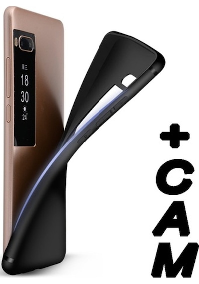 Meizu Pro 7 Elektrocase Silikon Tpu Kilif+Tempered Cam(Opsiyonlu) 232085355 - Seçenek / Tempered Cam;-Cam Istemiyorum