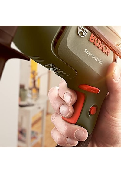 Matkap Easyımpact 600 600 W Takım Çantası Dahil Elektronik Hız Kontrolü Ergonomik 1.7 Kg Yeşil
