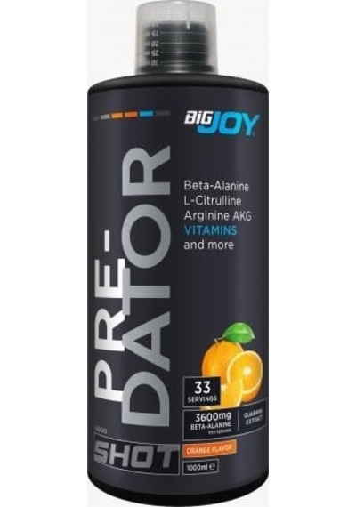 Bigjoy Sports Predator Shot, Portakal, 1000ml Sku: Zeus8690010555199
