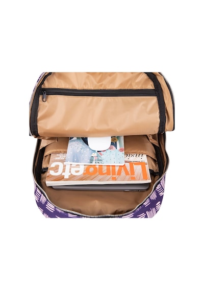 Bloominbag Harmony Hatchards 13-14 İnç Laptop / Macbook Sırt Çantası Mor - Beyaz