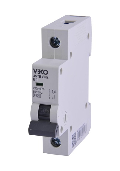 Viko 4vtb-1b04 Otomatik Sigorta 4,5ka B Tipi 1 Kutup 04a 10