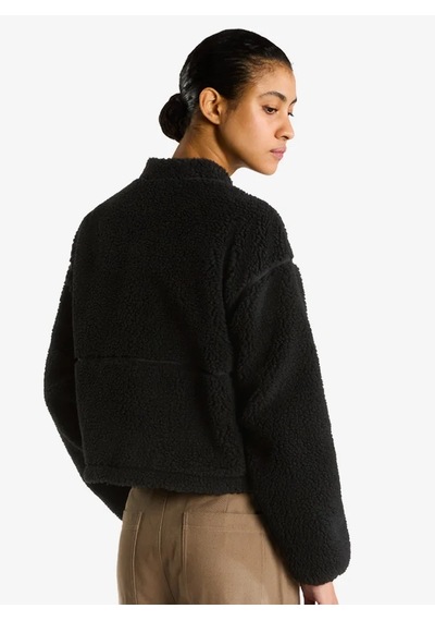 The North Face Nf0a8kqy-jk3 W Extreme Pile 2 Tam Fermuarlı Kadın Ceket Siyah