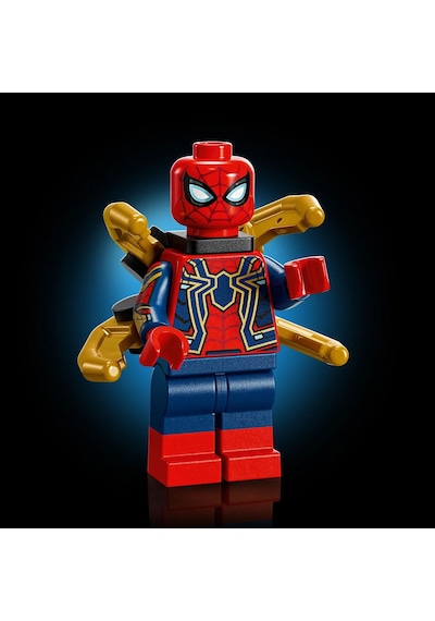 LEGO® ǀ Marvel Iron Örümcek Adam Büstü 76326 - Yetişkinler için Koleksiyonluk Sergileme Modeli Yapım Seti (379 Parça)