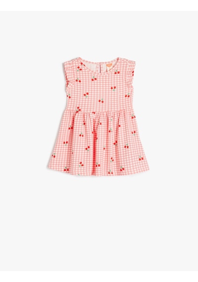 Koton Fırfır Detaylı Kiraz Desenli Bisiklet Yaka A Kesim Pamuklu Elbise Pembe Desenli 5smg80015ak Pembe Desenli Pembe Koton Fırfır Detaylı Kiraz Desenli Bisiklet Yaka A Kesim Pamuklu Elbise Pembe Desenli 5smg80015ak Pembe Desenli Pembe