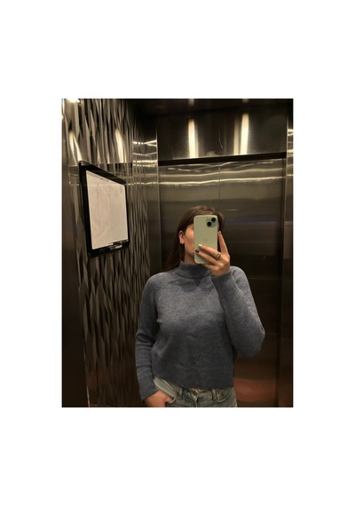 Maison Velora Kadın Mavi Yarım Balıkçı Yaka Basic Uzun Kollu Regular Fit Triko Kazak Mavi 923626361 Mavi Maison Velora Kadın Mavi Yarım Balıkçı Yaka Basic Uzun Kollu Regular Fit Triko Kazak Mavi 923626361 Mavi