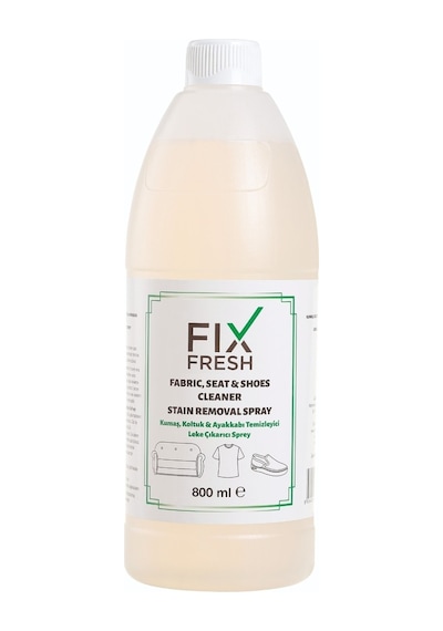 Fixfresh Koltuk Kumaş Ayakkabı Giysi Çamaşır Leke Çıkarıcı Temizleyici Sprey 2 x 800 ML