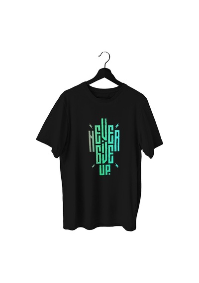 Bluu Ngup-W Sporcu T-Shirt Bisiklet Yaka (532939544) Siyah