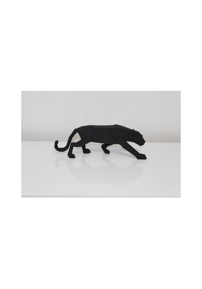 Dekoratif Panter - 3d Dekor Siyah