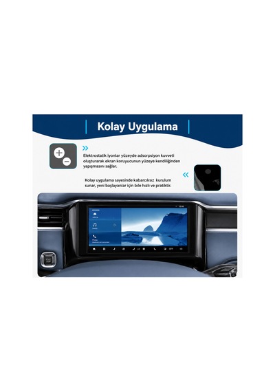 Mobilite Foton Tunland V9 Uyumlu 2023 2024 2025 2026 Model 12.3 İnç Gösterge Panel 9h Nano Ekran Koruyucu