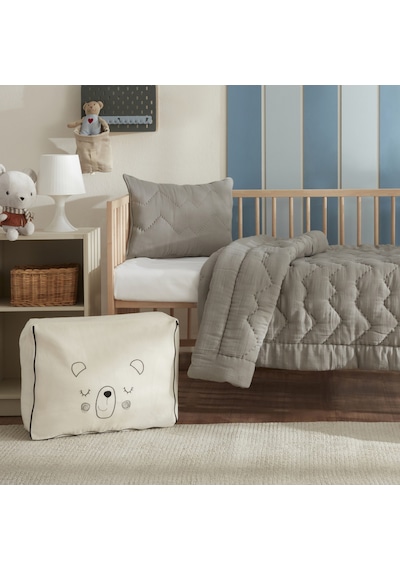 Karaca Home Bebek Arden Yastık Yorgan Seti Gri