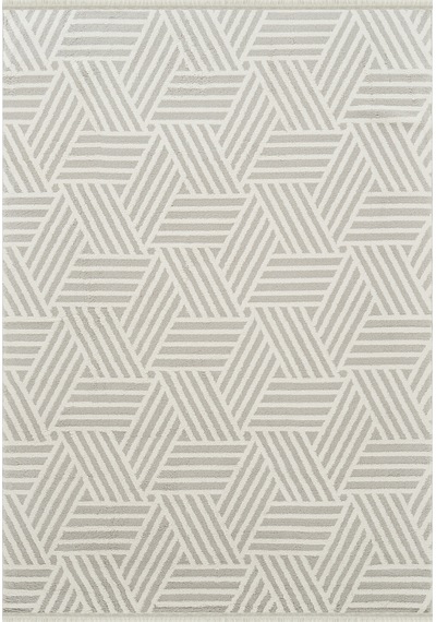 Kaşmir Halı 7/24 Plushy Tova Gray 200x290 Cm Gri