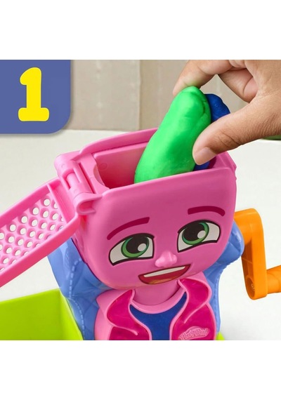 F8807 Play-doh Renkli Kuaför Salonu+3 Yaş