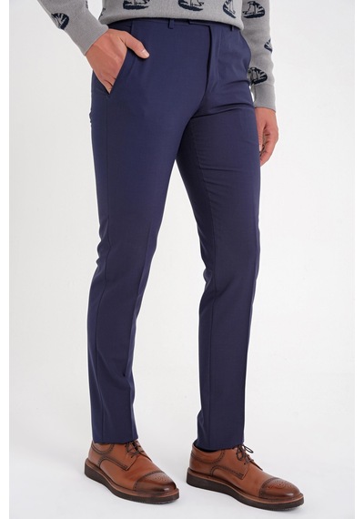 Efor P 1091 Pantolon Slim Lacivert Casual Lacivert