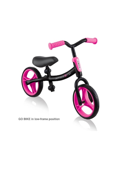 Globber Go Bike Denge Bisikleti Siyah Pembe
