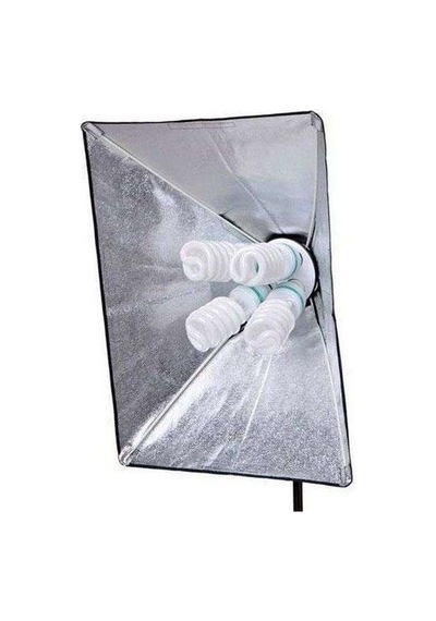 Fancier Sfl-4 50x70cm 4 Duylu 2'li Ayaklı Çantalı Işık Seti Ampul Dahil