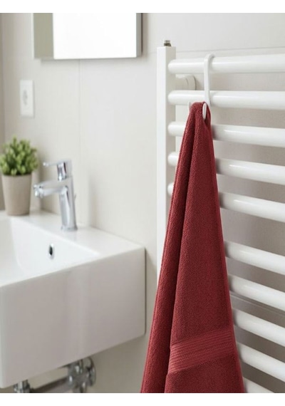 1 Adet Havlupan Askısı, Kıyafet Askısı, Kapı Arkası Askısı Radyatör Askısı Banyo Askısı Beyaz Beyaz