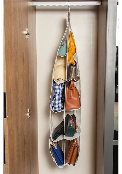 10 'lu Çanta Organizer Pembe 35x125 Qq