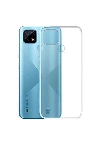 Realme C25 Kılıf Lüx Şeffaf Silikon