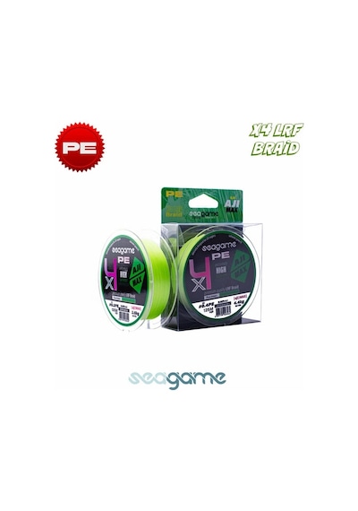 Seagame Ajı Max X4 Pe 125m 0.4 Fluo Green Aji Misinası - Standart