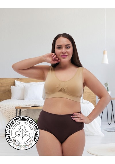 Alya Underwear Kadın Büyük Beden Külot Battal Full Brief, Yüksek Bel 5xl, 6xl, 7xl 5 Farklı Renk 1 Pakette Çok Renkli Alya Underwear Kadın Büyük Beden Külot Battal Full Brief, Yüksek Bel 5xl, 6xl, 7xl 5 Farklı Renk 1 Pakette Çok Renkli