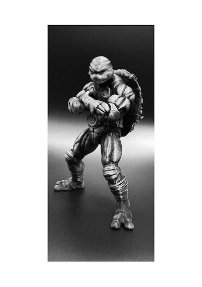 Ninja Turtles Michelangelo Figür Ninja Kaplumbağalar Michelangelo Figür 15 Cm
