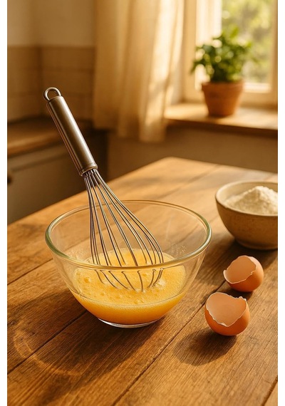 Çelik Küçük Yumurta Çırpıcı 14 Cm Diğer