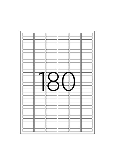 Tanex Tw-2060 Laser Etiket 30X9 MM