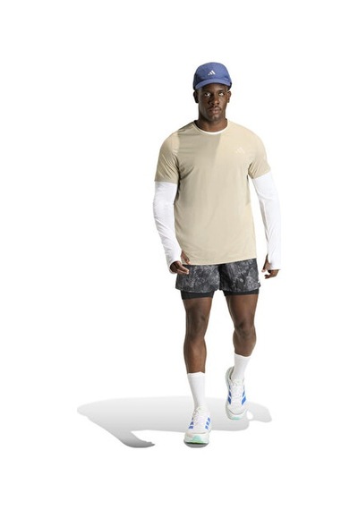 Adidas Run Ess Ls M Erkek Koşu Uzun Kollu Tişört Ke8425 Beyaz Beyaz