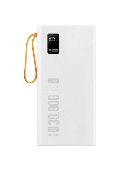 Powerway 30.000 Mah Pd 22.5w Dahili Kablolu Hızlı Şarj Gerçek 30.000 Mah Qc30s Beyaz Powerbank Powerway 30.000 Mah Pd 22.5w Dahili Kablolu Hızlı Şarj Gerçek 30.000 Mah Qc30s Beyaz Powerbank