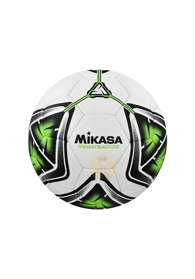 Regateador Sentetik Deri Halı Saha Futbol Topu 5 Numara El Dikişli Yeşil