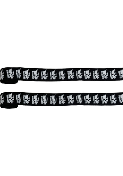 Dragondo 83831 Skull 3,5 Metre Bandaj Kuru Kafalı Boks Bandajı Siyah