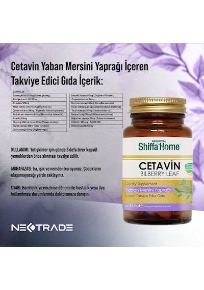 Aksu Vital - Shiffa Home - Ctv (Cetavin) Kapsül