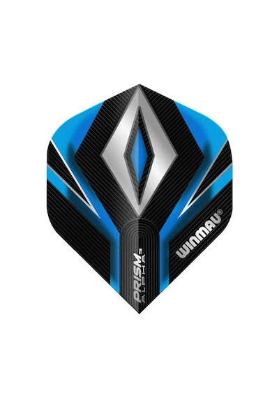Winmau Prism Alpha Dart Flight Siyah - Mavi