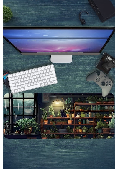Gaming Oyuncu Xl Mouse Pad Kaydırmaz Dikişli 80 30 Cm Mousepad 42