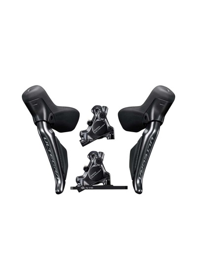 Shimano Ultegra Di2 St-r8170+br-r8170 Hidrolik Disk Fren Vites Takımı 2x12 + Siyah