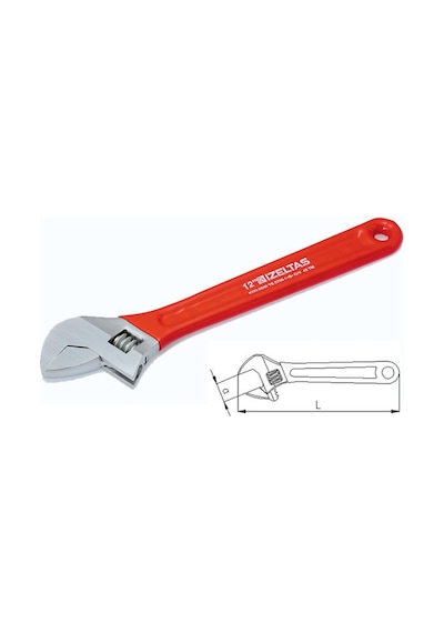 İzeltaş 10" Kurbağacık Anahtarı - 0600011010