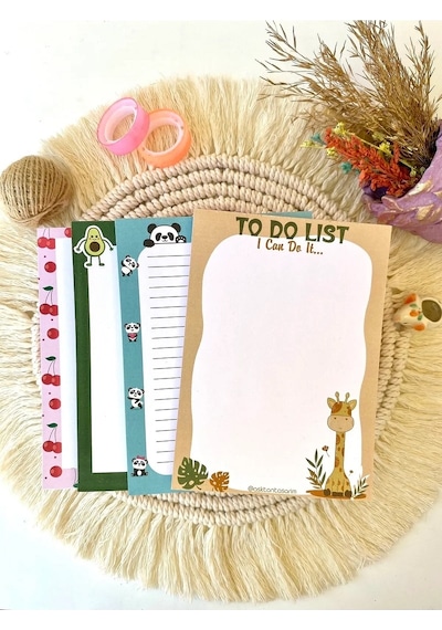 Note Pad Bloknot 10x14 Cm 4lü