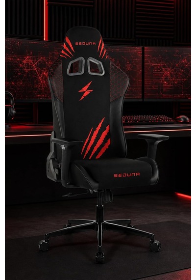 Kronos Carbon Red Premium Oyuncu Koltuğu Gaming Chair Çok Renkli