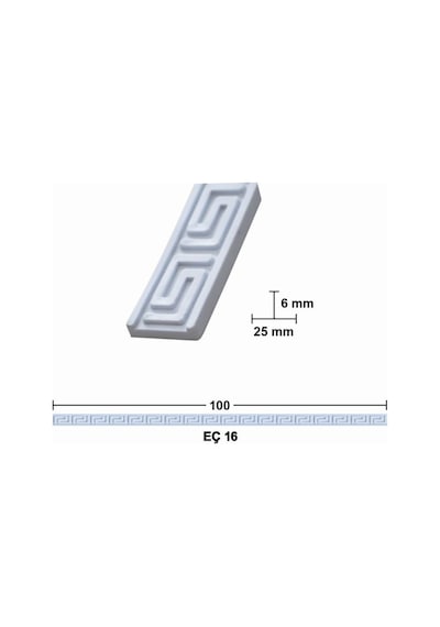 Bükülebilir Esnek Çıta 100Cm Eç-16
