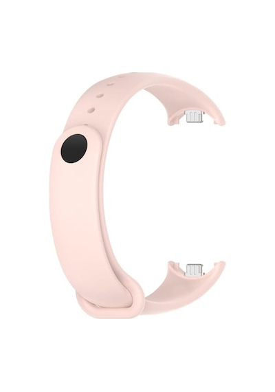 Xiaomi İle Uyumlu Mi Band 8 Mi Band 9 Mi Band 10 Uyumlu 3'lü Paket Silikon Kordon Seti Bileklik Metal Pimli Çok Renkli