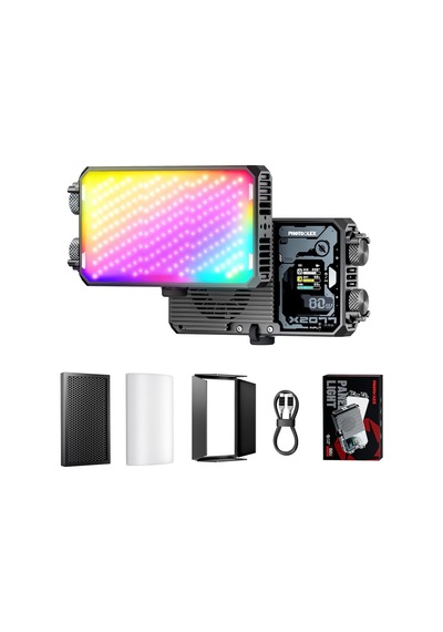 Photoolex X2077 Pro 80w Rgb Profesyonel Video Fotoğraf Led Panel Işık - Ls-123