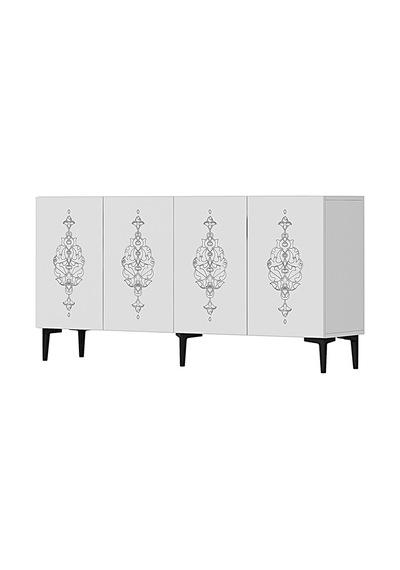 Ka1529 Hüma Konsol Ve Tv Sehpası 150cm Beyaz